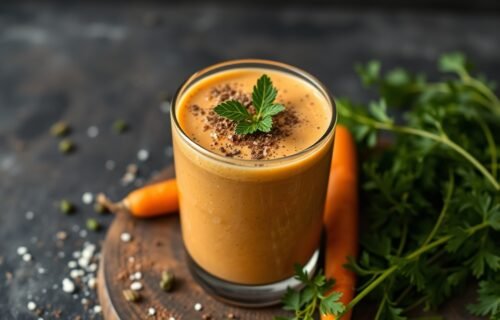 Lush Carrot Clover Coconut Smoothie Homehearted: Creamy, Lightly Sweet, Ready in 5 Minutes